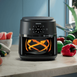 Philips Digital Air Fryer | 4.2L |  1500 Watt | Black |  NA221/00
