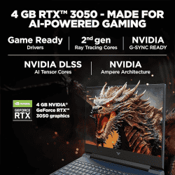 HP Victus Gaming Laptop | Intel Core i5 | 12450H | 4GB RTX 3050 | 16 GB | 512 GB | Performance Blue | 15 FA0333TX