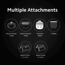 Xiaomi Grooming Kit Trimmer |  90 min Runtime 40 Length Settings | Black |  XMGHT2CKITLF