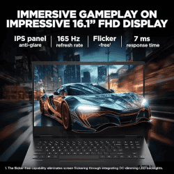 HP Omen Gaming Laptop | AMD Ryzen 7 Octa Core 7840HS | 16 GB | 1TB SSD | Shadow Black | 16-xd0015AX