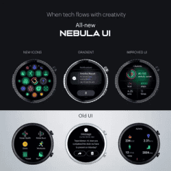 Noise Origin Smartwatch | AMOLED | 1.46 | jet black