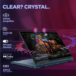 Lenovo Yoga 7i 2 in 1 Intel Evo Core Ultra 7 155H | 16 GB | 1TB SSD | Tidal Teal | 83DJ006YIN