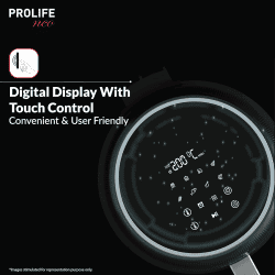 Havells Prolife Neo Air Fryer | 4.5 L | Black