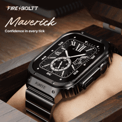 Fire Boltt Maverick Smartwatch | 2.02 inch | IPS Display | Black