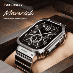 Fire Boltt Maverick Smartwatch | 2.02 inch | IPS Display | Silver