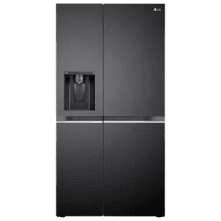 LG Side by Side Refrigerator | 630 L | 3 Star | Matt Black | GL-L257CMC3.DMCZEBN