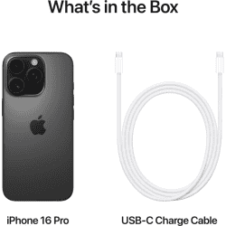 Apple iPhone 16 Pro | 256 GB | Black Titanium