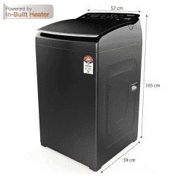 Whirlpool Washing Machine Auto Top Loader 360 Bloomwash Pro INV H  | 10 Kg | Graphite | 31593