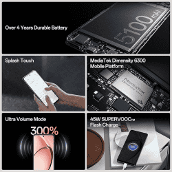 OPPO A3 5G | 6 GB | 128 GB | Ocean Blue
