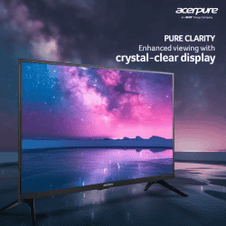 acerpure Aspire TV Smart Google TV by Acer 2024 Series | 80 cm (32 inch) | Dolby Audio | AP32HG41AASPD