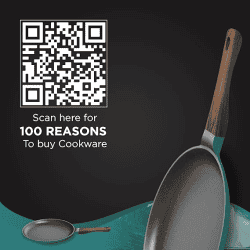 ‎Preethi Artistic Collection Die Cast Non Stick Tawa | 27 cm | 5 Star | Non Stick Effect Cook & Serve | Ocean Green