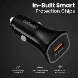 Salpido Car Charger  LED Light Quick Charge 3.018W | GD-WC18