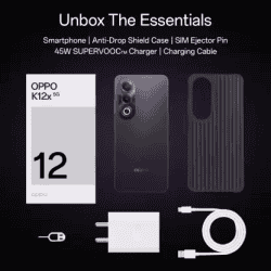 OPPO K12x 5G | 45W | 8 GB RAM | 256 GB | Midnight Violet