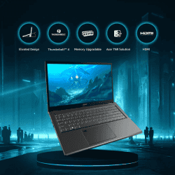 Acer Aspire 5 Gaming Laptop | 13th Gen Intel Core i5 13420H Processor | 16 GB | 512 GB SSD | 4GB NVIDIA GeForce Graphics | Steel Gray | UN.KW1SI.004