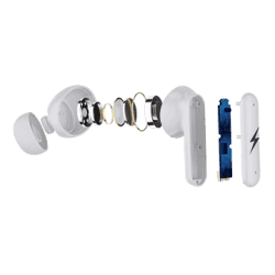 Fire Boltt Antares True Wireless Earbuds | White| BEP512