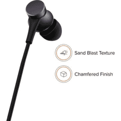 Mi Basic Wired Headset with Mic | Wired in the ear | Black