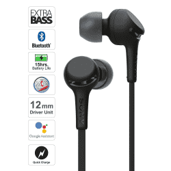 Sony | WI-XB400 Bluetooth Headset | Wireless in the ear | Black
