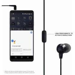 JBL Wired Headset | Black | T50HI