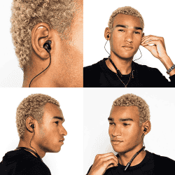 Skullcandy | Inkd Plus Wireless in-Earphone with Mic | Black/Gray