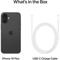 Apple iPhone 16 Plus | 256 GB | Black