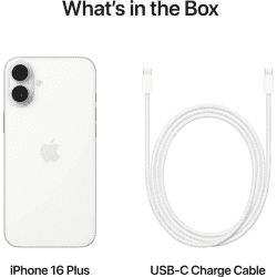 Apple iPhone 16 Plus | 256 GB | White
