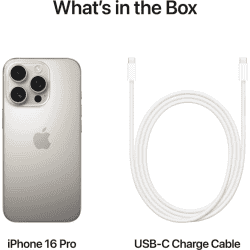 Apple iPhone 16 Pro | 256 GB | Natural Titanium
