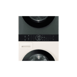 LG Washer with Dryer Fully Automatic Front Loading Washing Machine | DUAL Inverter Heat Pump| Green and Beige Color | FWT1310BG