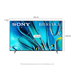 Sony BRAVIA 3 | 85 inch | 4K Ultra HD Google TV | Dolby Vision And Dolby Atmos | K-85S30