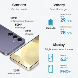 Samsung Galaxy S24 5G | 8GB | 128GB | Cobalt Violet