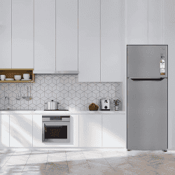 LG Frost Free Double Door Refrigerator | 288 L | 2 Star |Smart Inverter Compressor |  Shiny Steel | GL-S322SPZY