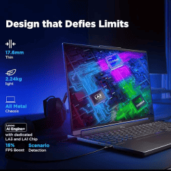 Lenovo Legion 7i Gaming Laptop | Intel Core i9 14th Gen 14900HX | 16 GB |1 TB SSD | NVIDIA GeForce RTX 4060 | Eclipse Black |  83FD000YIN