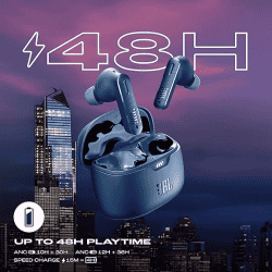 JBL Tune Beam In Ear Wireless TWS Ear Phone | Blue