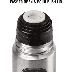 cello Lifestyle  Flask | 1000 ml | Thermal Jacket Stainless | Silver