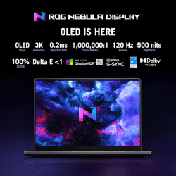 ASUS ROG Zephyrus G14  Gaming Laptop | OLED AMD Ryzen 9 |  Octa Core 8945HS | 16 GB |1 TB SSD | NVIDIA GeForce RTX 4060 | Eclipse Gray | GA403UV-QS085WS