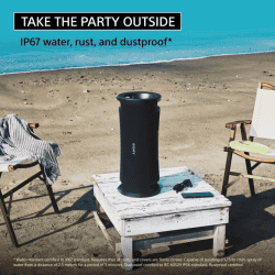 Sony ULT Field 7 Bluetooth Party Speaker | ULT button for Massive Bass | Handle | Black | SRS-ULT70//C