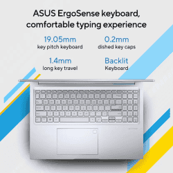 ASUS Vivobook 16 | Intel Core i5 | 12th Gen | 12500H | 16 GB | 512 GB SSD | Silver | X1605ZAC-MB540WS