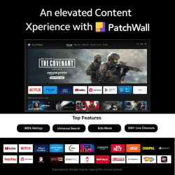 Xiaomi Smart TV X Series Smart Google TV | 165 cm (65 inch) | Ultra HD 4K LED with 4K Dolby Vision | HDR 10 | Dolby Audio | DTS X | DTS Virtual X | Vivid Picture Engine | Black
