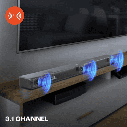 JBL Cinema SB510 Dolby Audio Soundbar with Built in Subwoofer | 200 W | JBLSB510BLKIN