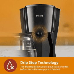 Philips Coffee Maker | 600ML | Black | HD7432/20