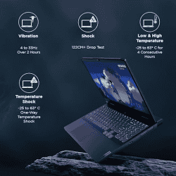 Lenovo IdeaPad Gaming 3 Laptop | AMD Ryzen 5 Hexa Core 7535HS | 16 GB | 512 GB SSD | 6 GB Graphics | NVIDIA GeForce RTX 3050 | 15.6 Inch | Onyx Grey | 82SB00M6IN