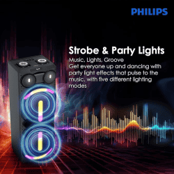 Philips  Bluetooth Party Speaker |  400 W | Black | TAX5708/94