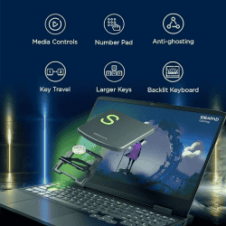 Lenovo IdeaPad Gaming 3 Laptop | AMD Ryzen 5 Hexa Core 7535HS | 16 GB | 512 GB SSD | 6 GB Graphics | NVIDIA GeForce RTX 3050 | 15.6 Inch | Onyx Grey | 82SB00M6IN