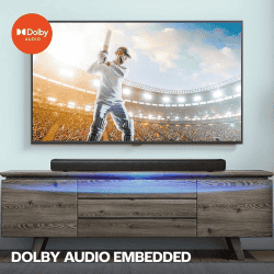 JBL Cinema SB510 Dolby Audio Soundbar with Built in Subwoofer | 200 W | JBLSB510BLKIN