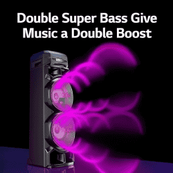 LG XBOOM RNC9 Karaoke Bluetooth Party Speaker | Double Super Bass Boost | Powerful Sound
