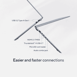 ASUS Vivobook S 16 OLED AI Powered Laptop Intel Evo Core Ultra 7 155H  | 16GB | 1TB | Intel Arc Grph | Mist Blue | S5606MA-MX751WS