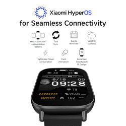 Redmi Watch 5 Active | BT Calling with 3 mic | 18 days of Battery Life | HD Screen | Midnight Black Strap