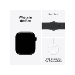 Apple Watch Series 10 | GPS | 42mm | Black Strap | MWWE3HN/A