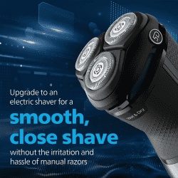 PHILIPS Shaver For Men | SkinProtect Technology | Deep Blue