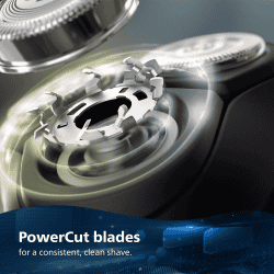 PHILIPS Shaver For Men | SkinProtect Technology | Deep Blue