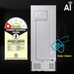 Samsung Refrigerator | 415 L | Optimal Fresh | Double Door Refrigerator | Refined Inox | RT45CG662AS9TL